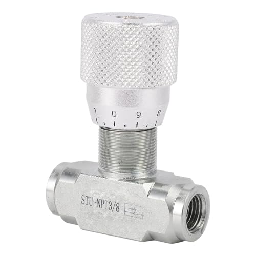 Válvula de control de caudal NPT 3/8 para regular la velocidad del cilindro 3