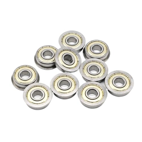 4PCS F608RS Bearing 8x22x7 Mm ABEC-7 F608 ZZ Ball Bearings F608-2ZZ Metal Sealed for Hobby Electric RC Car and Compatible Small Motor Applications