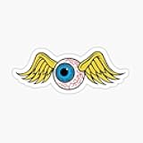 Flying Eyeball Sticker - Sticker Graphic - Waterproof - Fade Resistant Die Cut