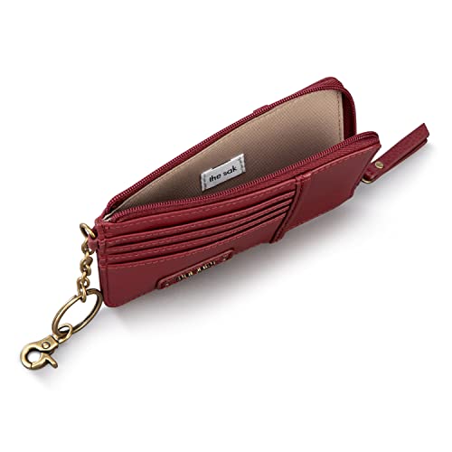 The Sak Iris Leather Card Wallet with Keychain #TOP29