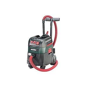 metabo 602059000 – Aspirateur eau et Poussière ASR 35 H ACP 1400W Réservoir 35 litres Noir/Vert/Rouge