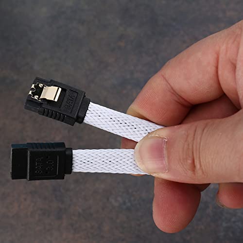 Cable de datos SATA 3.0 III 50 cm blanco miniatura 4