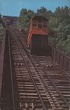 Duquesne Incline, Pittsburgh, PA Penn Original Vintage Postcard