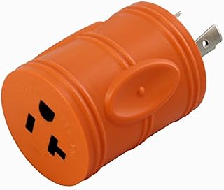 AC WORKS Shore Power Adapters (L5-20P 20A Locking to 15/20A Household)