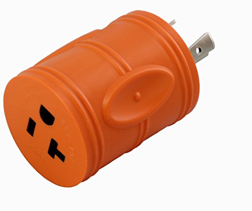 AC WORKS Shore Power Adapters (L5-20P 20A Locking to 15/20A Household)