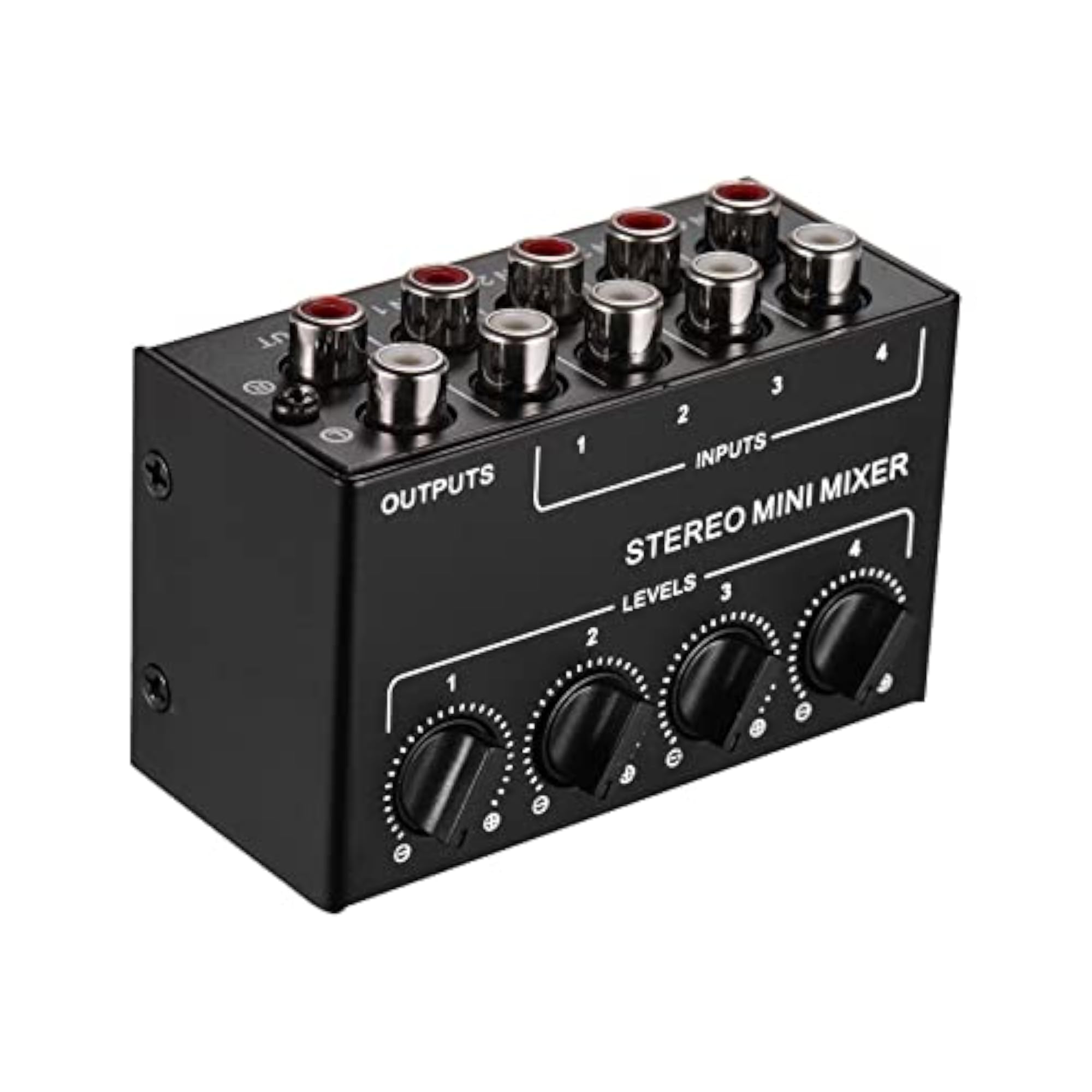 Mini Portable Passive Audio Mixer for Live and Studio Use