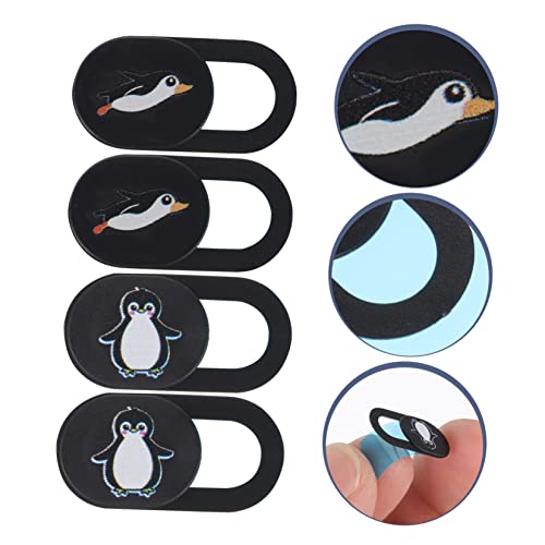 SOLUSTRE 8 Pçs Anti-Peeping Capa De Privacidade Latop Adesivos Pretos Capa De Câmera De Telefone Cap