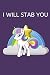 Produktbild I WILL STAB YOU: Favorite Blank Book to Write In You Love Diary Journal for leisure -110 Lined Pages