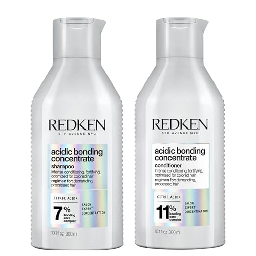 Redken Acidic Bonding Concentrate Shampoo 300ml and Conditioner 300ml Duo