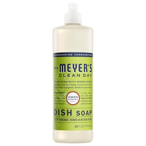 MRS. MEYER'S CLEAN DAY Lemon Verbena Dish Soap 16oz