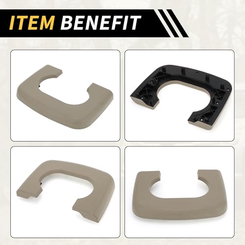 Reposapavasos para consola Ford F-150 1997-2003 marrón miniatura 6