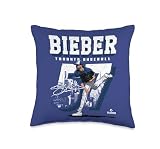 Shane Bieber | Toronto MLB Baseball Players | MLBSBI205M Throw Pillow