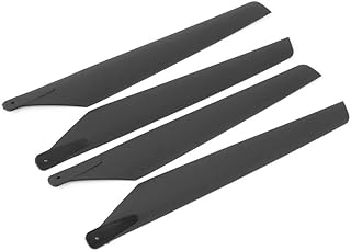 4Pcs Black Main Blades for LAMA V3 V4/ walkera 5-8 RC Helicopters AH6 Remote and App Controlled Vehicles