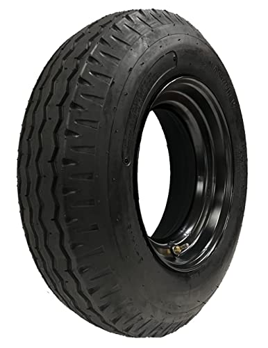 2-Pk Mounted Trailer Tire Rim Homaster 8-14.5 Lrg 14.5 In. Demountable Rim Wheel #TOP2