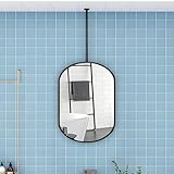 miroirs de vanité murale: le grand miroir amplifie la lumière naturelle et artificielle, créant un environnement familial plus lumineux et plus spacieux. idéal pour les petits appartements ou les chambres manquant de lumière suffisante, maximisant votre espace de vie.