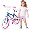 Kids Bike for Girls, 18-20 Inch Wheels, Removable Training Wheels Included, Toddler Bike Bicycle for Kids Ages 4-12 Years Old, Rider Height 41.5-62-Inches