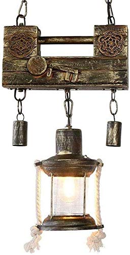 Lustre kérosène vintage lanterne pour éclairage de bar créatif
