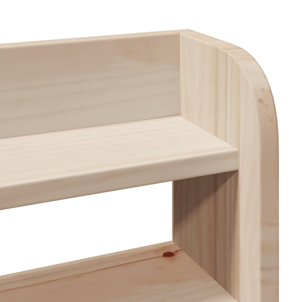 Testiera In Legno Massello Di Rovere VidaXL Per Letto Da 140 Cm – Pannello Testiera Elegante, Gambe Robuste, Dimensioni 142x3x79 Cm, Da Assemblare