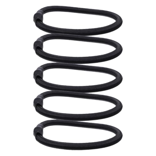 5pcs Black Nylon Latex Bungee Cord Replacement Bands for Trampolines