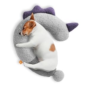 Dog Calming Pillow – Soft Neck Pillow for Dogs, Washable Sleep Pillow for Better Sleep, Reduces Anxiety, Gift for Small/Medium/Large Dogs and Cats