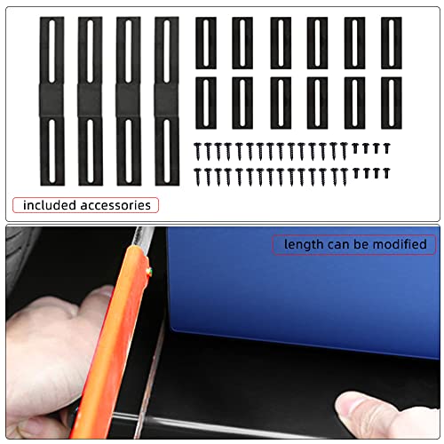 New Rocker Panels 6PCs Universal Car Body Styling Side Skirts Left/Right Rocker Splitters Diffuser Winglet Wings Bumper Kit by DREAMIZER - Used condition - Image 4