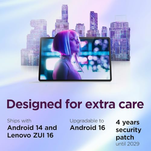 Image of Lenovo Idea Tab Pro 12.7 inch 3K Student Tablet, MediaTek Dimensity 8300 | 8GB RAM, 192GB Storage(UFS+64GB SD), Android Tablet, JBL Speakers, Dolby Atmos, Google Gemini, Long Battery, Pen & Folio Case