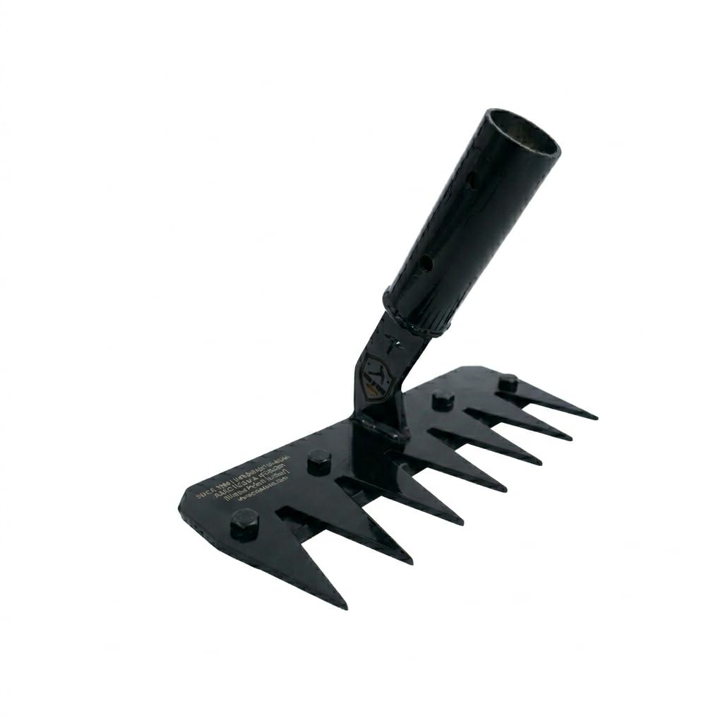 HECTARE Deep Root Weeder Cultivator Head (8-Inch) | Heavy Duty Metal Garden Tool for Root Removal | Essential Agriculture Equipment for Tilling and Weeding-picture-20