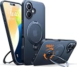 TORRAS – TORRAS Ostand Q3 Spin für iPhone 16 Hülle mit 360° Ständer S
