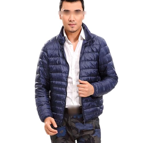 Doudoune en canard pour homme veste d'hiver parka chaude unie