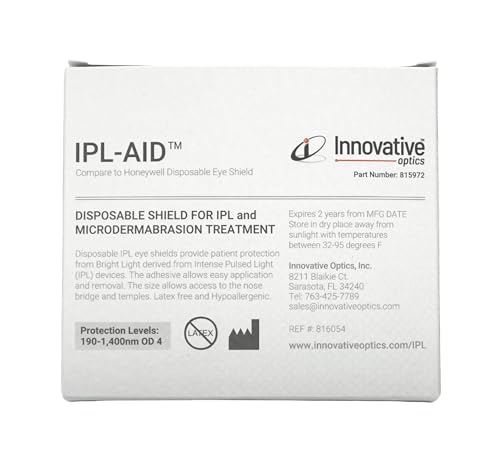 Image of IPL-AID: Disposable Eye Shield for Safe IPL Treatment. Protect Your Eyes with Precision and Comfort