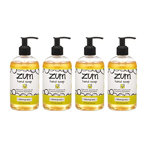 Zum Hand Soap - Lemongrass - 12 Fl Oz (4 Pack) #TOP5