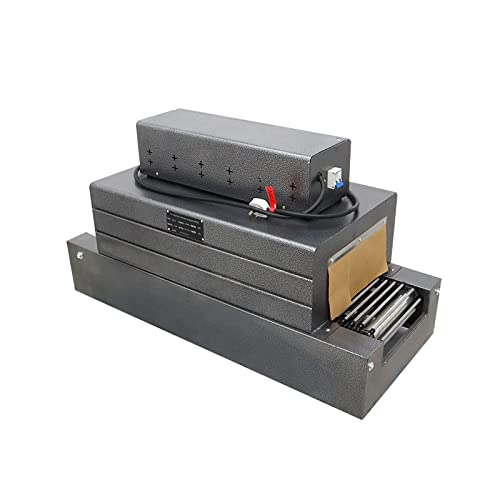 Haywhnkn Shrink Wrap Machine 220V Heat Shrink Packaging Machine Electric Tunnel Packaging Equipment (Chain Conveyor) #TOP2