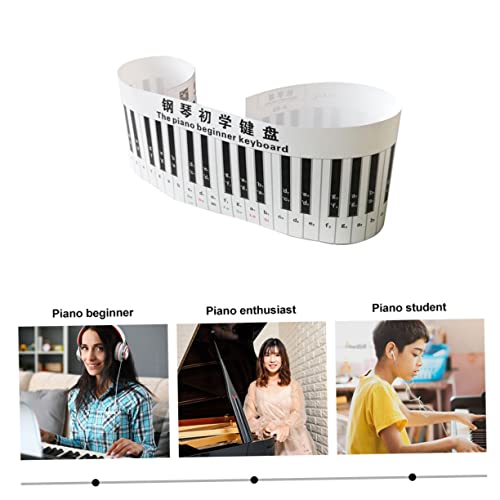 Clavier de piano simulé autocollants de piano grille d’accords de piano claviers instrument keyboard piano enfant clavier à touches 3d Clavier de piano de simulation 3D PVC Black Abaodam - Les Beatles, Paul McCartney, John Lennon, RIngo Starr, George Harrison Clavier de piano simulé autocollants de piano grille d'accords de piano claviers instrument keyboard piano enfant clavier à touches 3d Clavier de piano de simulation 3D PVC Black Abaodam – Image 8