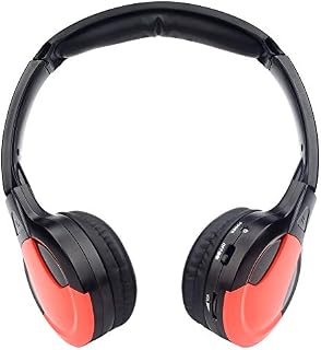 TOPXCEGUU A10 IR Wireless Headphones for Car DVD Player Headrest Video,On-Ear Infrared Headphones