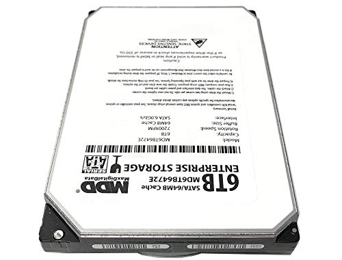 Image of MDD MAXDIGITALDATA (MD6TB6472E) 6TB 7200RPM 64MB Cache SATA 6.0Gb /s 3.5'' Helium Platform Enterprise Hard Drive - w /3 Year Warranty (Renewed)
