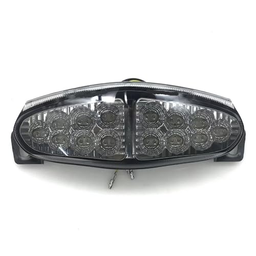 Luz trasera de motocicleta integrada para solucionar fallos de visibilidad trasera 3