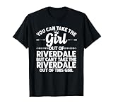 Girl Out Of RIVERDALE GA GEORGIA Gift Funny Home Roots USA T-Shirt