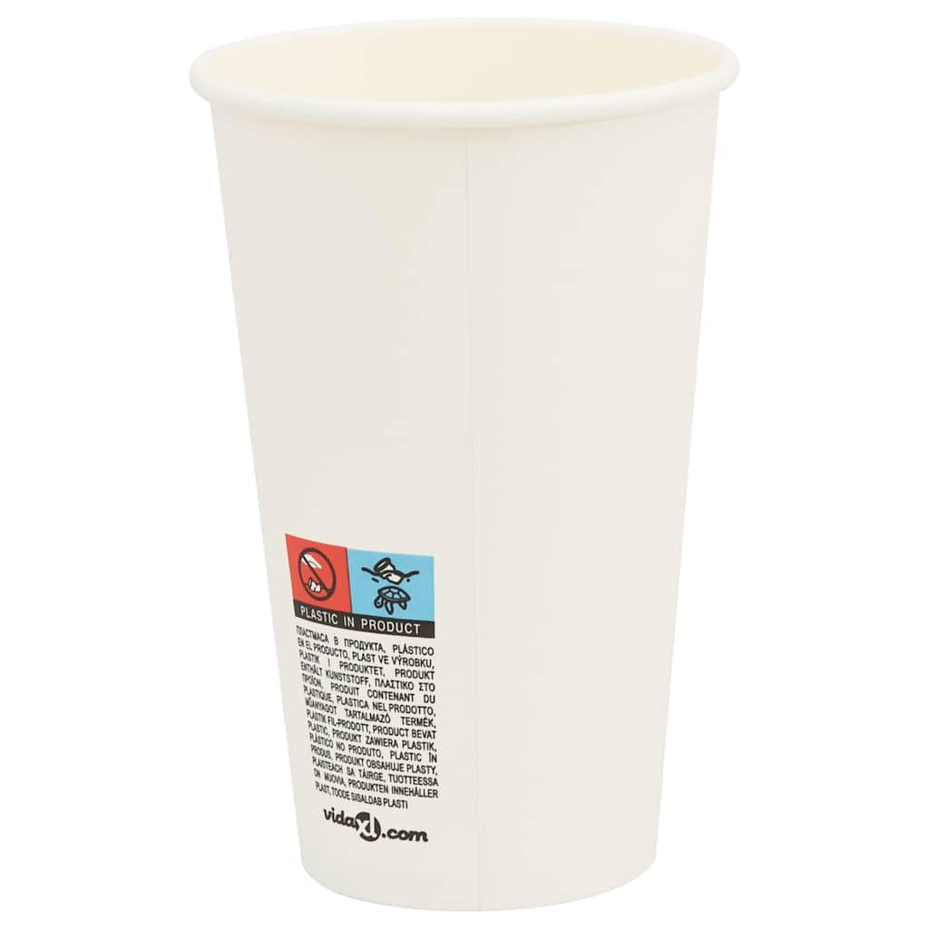 Tazze da caffè in Carta con Coperchi 1000 pz 16oz 400 ml,Bicchieri USA e Getta,Tazze da caffè in Carta-3325218