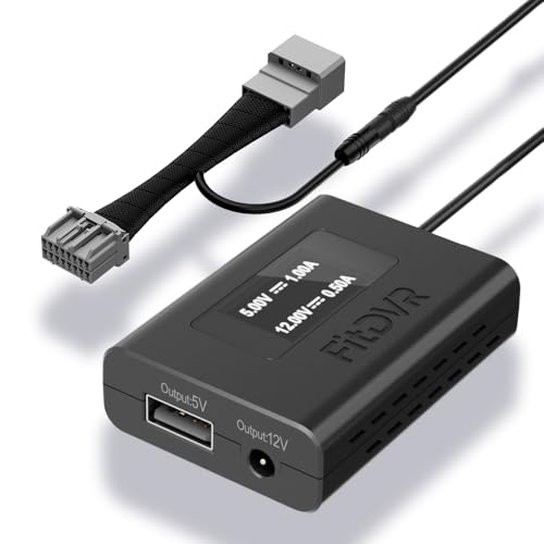 Adaptador de corriente FitDVR de 16 pines para cámara de salpicadero en Buick y GMC