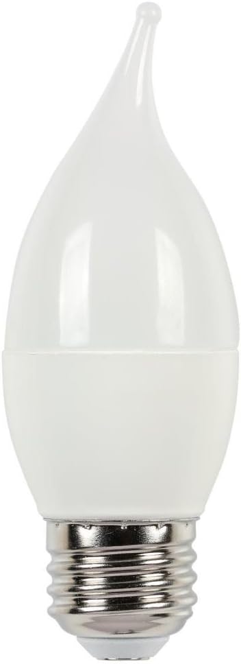 Westinghouse 3512800 60W Equivalent C13 Soft White Led Light Bulb with Medium Base, 2 Pack