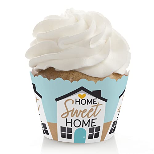 Welcome Home Housewarming Décor - Cupcake Wrappers - Set of 12