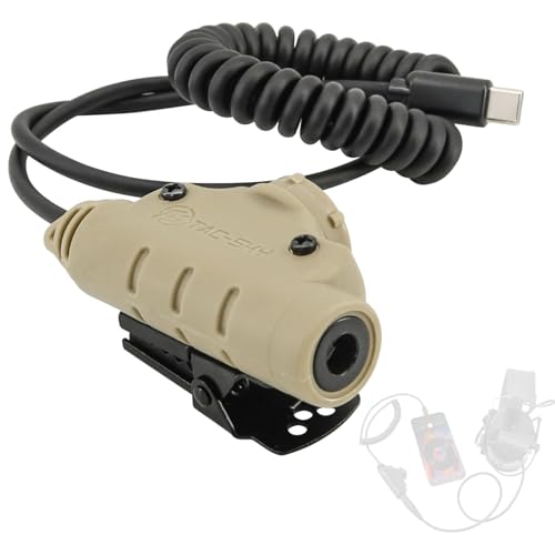 Adaptateur PTT U94 V2 Type-C câble casque tactique pour iPhone 17 Samsung Galaxy