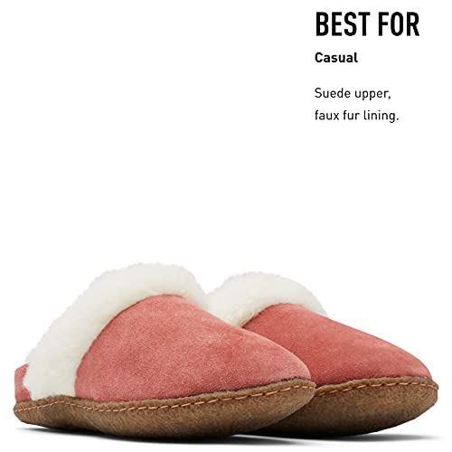 Sorel Nakiska Slide Ii, Pantofole Donna, Rosso