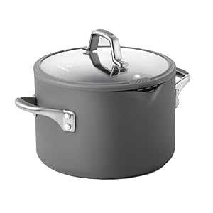 Calphalon Simply Easy System Nonstick Stock Pot and Cover 6 Quart