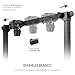 NEEWER Overhead Camera Mount Rig for Top Down Shot with 1s Quick Switch Lock Arca Type QR Plate, Heavy Duty Tabletop Multi Device Stand for Cooking Drawing Crafts Stream, Desk Width≥32
