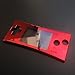 Replacement For GameBoy Micro GBM Front Faceplate Cover Case Upper Panel Case (Red)