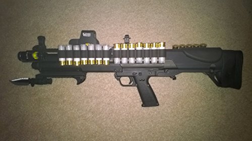 Kel-Tec Ksg Zombie 28 Shell Quad Carrier By Hi-Tech Custom With Extended Top Picatinny Rail #TOP6