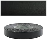 Superficie de alta dureza Mprofi MT® (10m rollo) Cantoneras Laminadas Melamina Para Rebordes-Cantoneras Adhesivas-Cantos Autoadhesivos Para Madera-Cinta Cantear-Cantos-Negro Liso 22mm