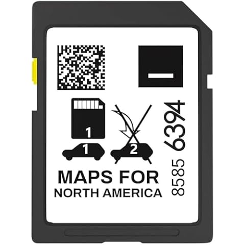 2025 Release GPS Navigation SD Card Compatible with GMC Chevry Cadilla Buick,Silverado, Equinox and More Navi System,USA Canada Mexico Maps,Plug and Play for Use,2024 Maps Updated - Part 85856394 Cover