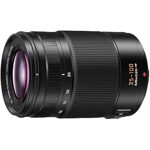 Panasonic LUMIX Micro Four Thirds Camera Lens, Leica DG Vario-ELMARIT 35-100mm / F2.8 / Power O.I.S. - H-ES35100